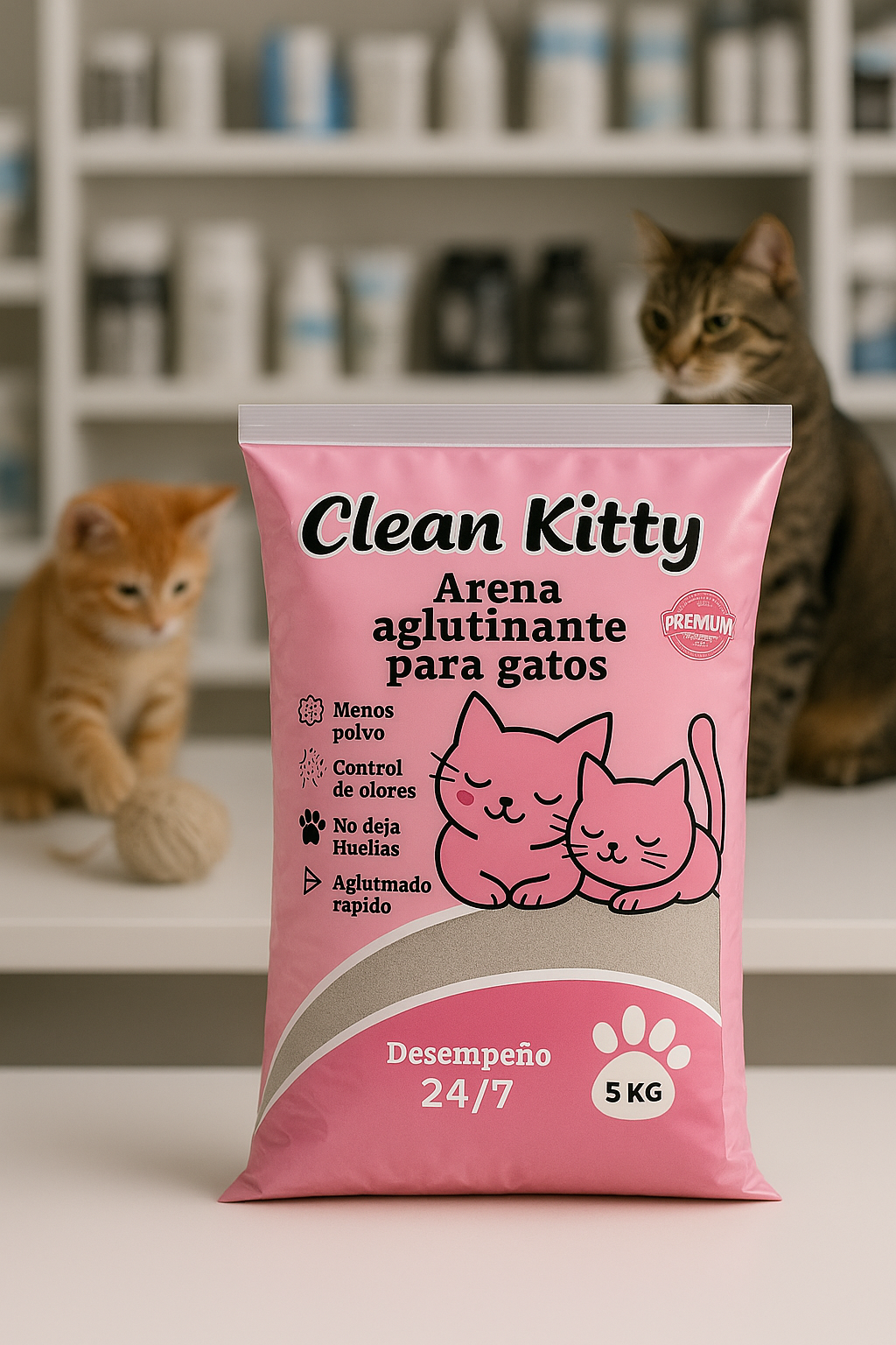 Gatos – Arena y limpieza