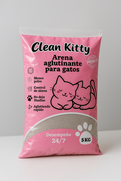ARENA SANITARIA AGLUTINANTE PARA GATO