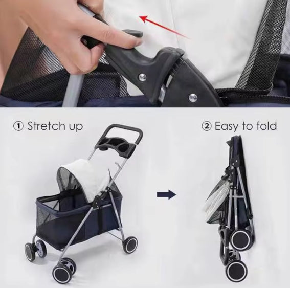 COCHE PARA MASCOTA PAWTRECK PRO