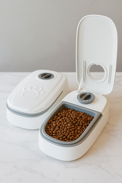 Comidas puntuales, sin preocupaciones — Comedero automático