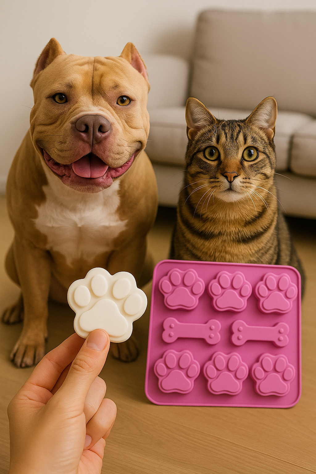 MOLDE DE SILICONA PARA SNACKS