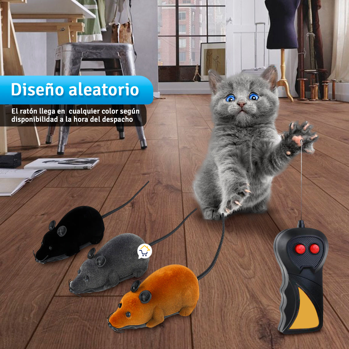 Juguete Raton REALISTA Control Remoto