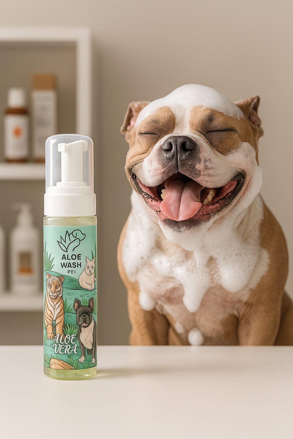Aloe Wash - Shampoo seco